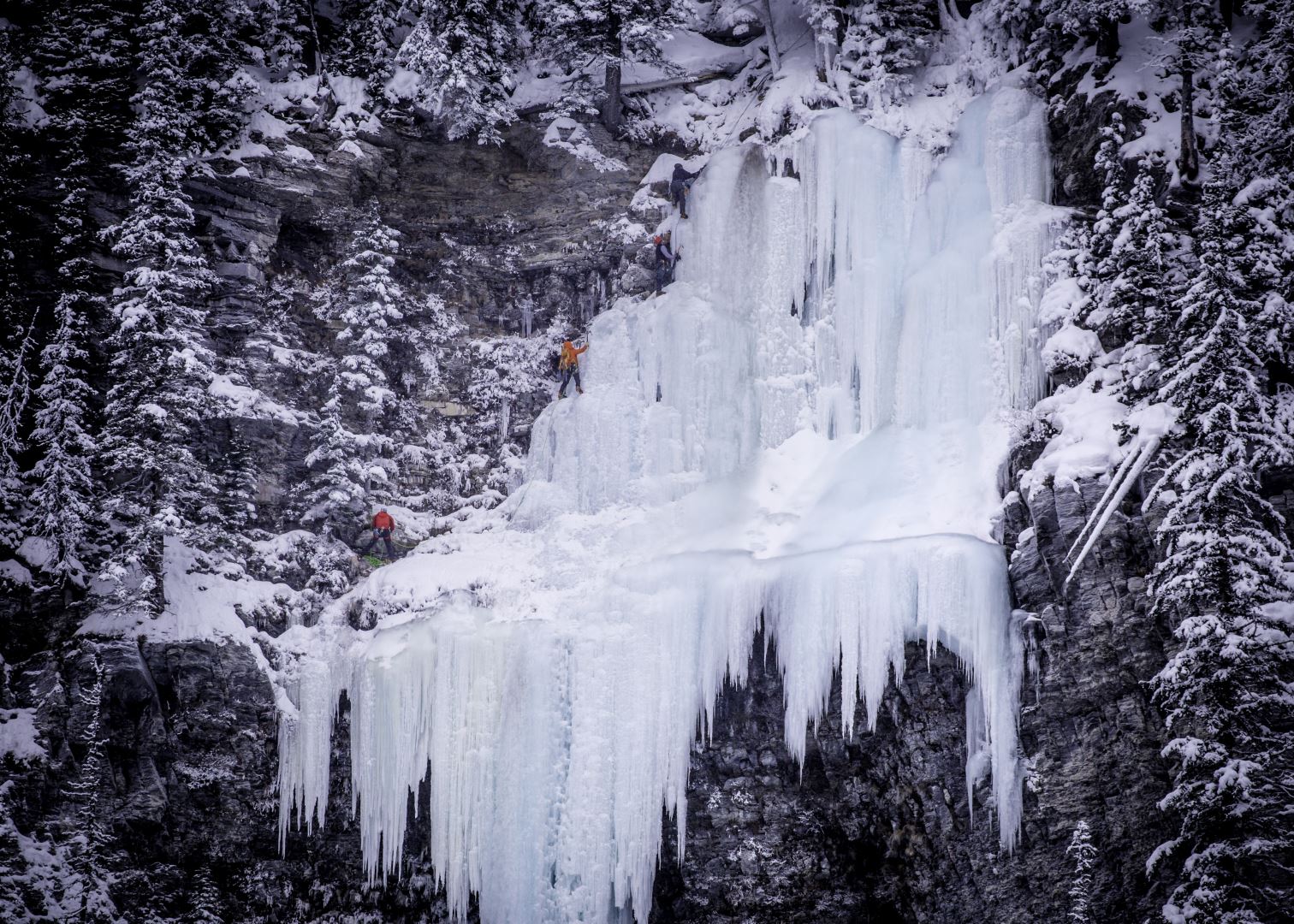 ice climbing